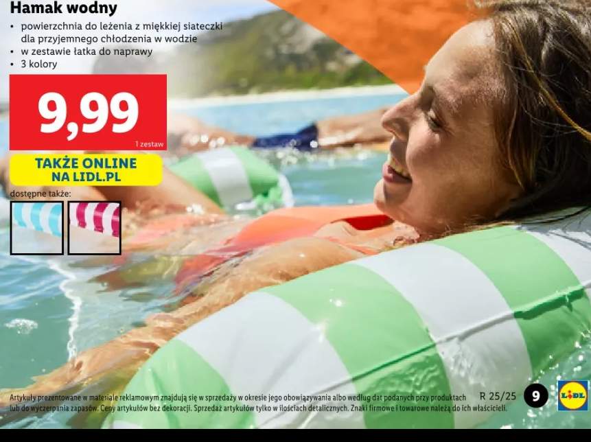 hamak wodny