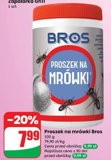 proszek na mrówki