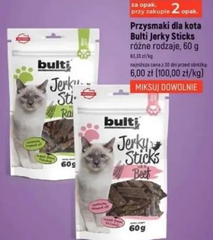 przysmaki dla kota