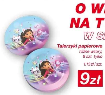 talerz papierowy