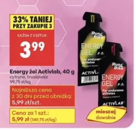 żel energetyczny