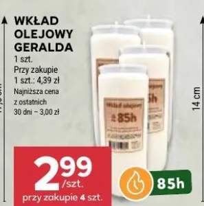 wkład olejowy do znicza