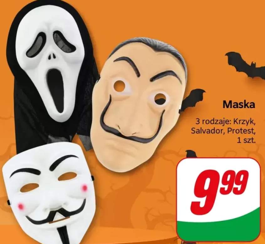 maska Halloween