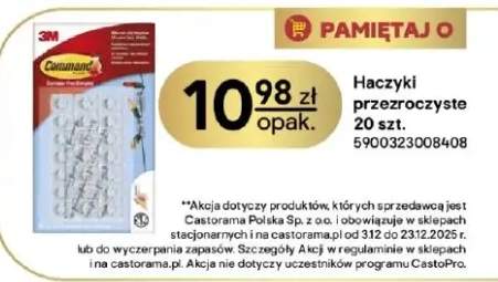 haczyki samoprzylepne