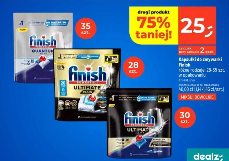 kapsułki do zmywarki