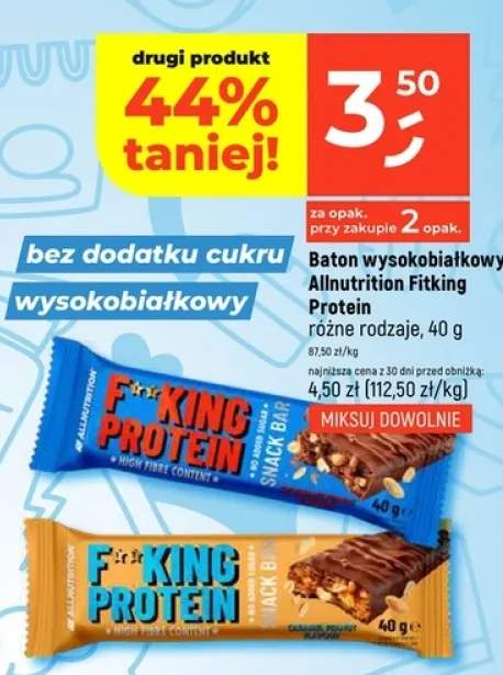 baton wysokobiałkowy