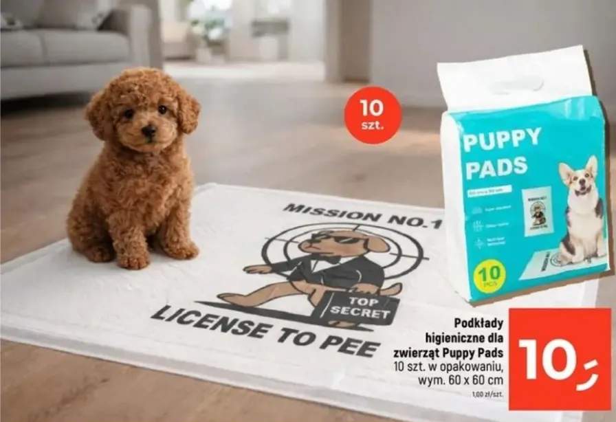 podkłady chłonne dla zwierząt