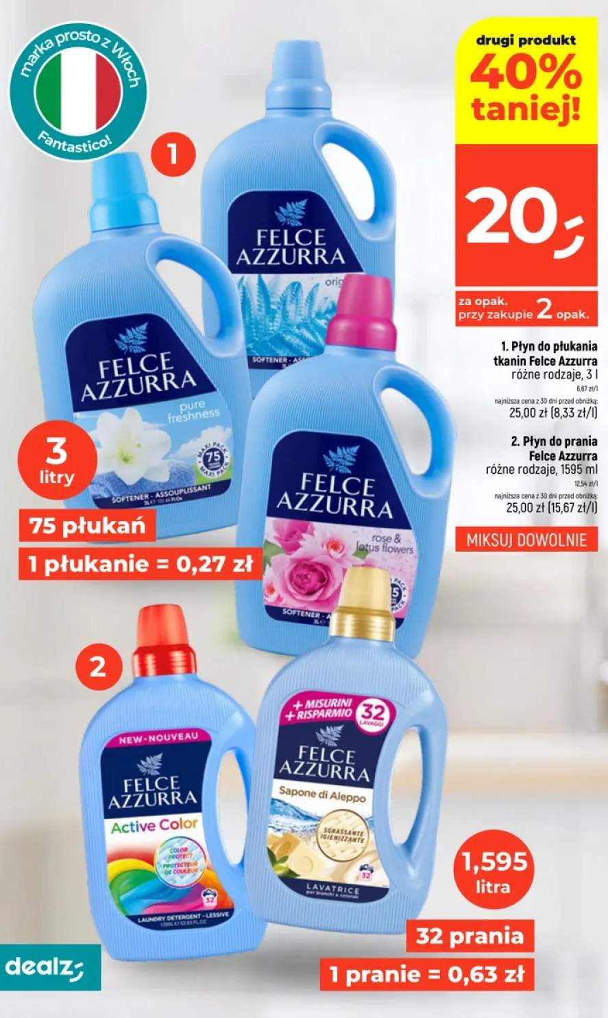 Płyn do prania różne rodzaje