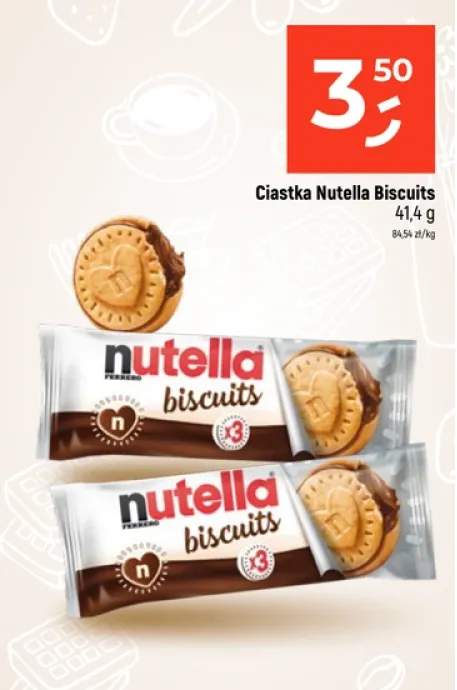 Ciastka Nutella Biscuits