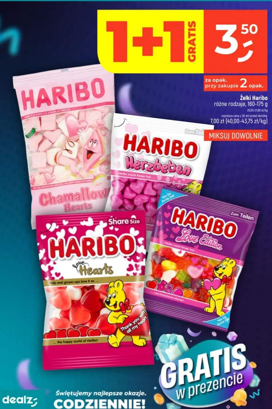 Żelki różne rodzaje