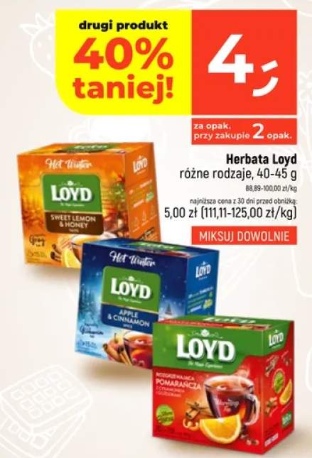Herbata Loyd różne rodzaje