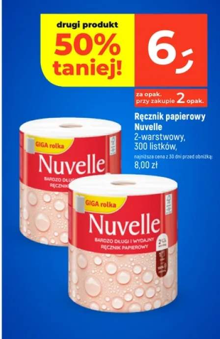 Ręcznik papierowy Nuvelle 2-warstwowy, 300 listków