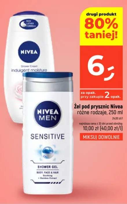 Żel pod prysznic różne rodzaje