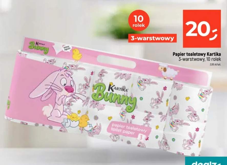 Papier toaletowy 3-warstwowy