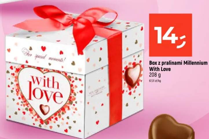 Box z pralinami With Love