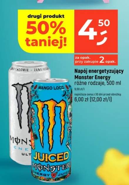 Napój energetyzujący różne rodzaje