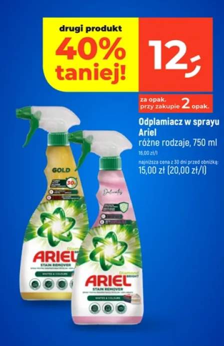 Odplamiacz w sprayu różne rodzaje