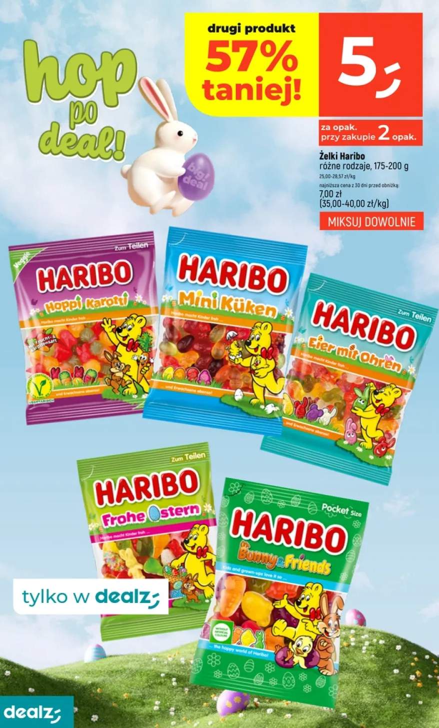 Żelki różne rodzaje