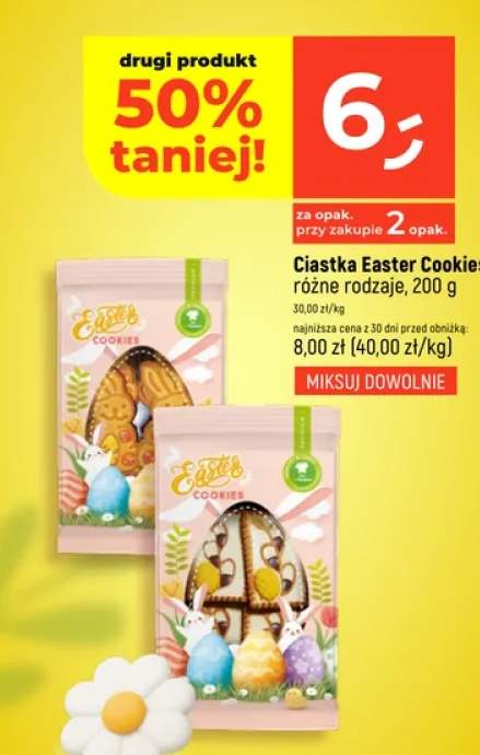 Ciastka Easter Cookies różne rodzaje
