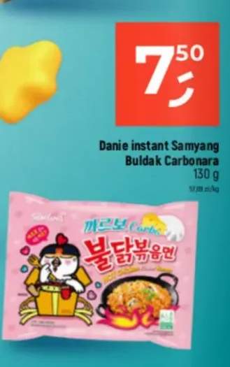 Danie instant Buldak Carbonara