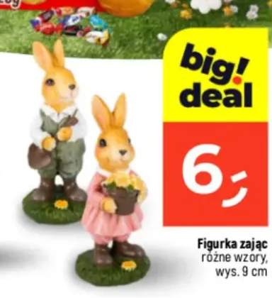 Figurka zając różne wzory