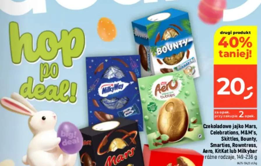 Czekoladowe jajko Kit Kat