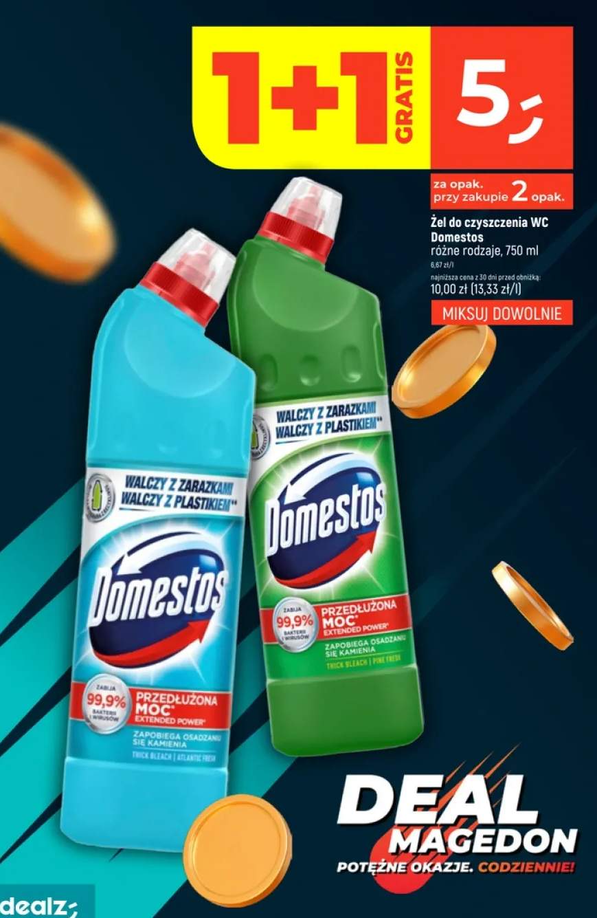 Żel do czyszczenia WC różne rodzaje