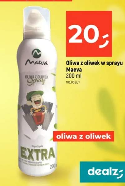 Oliwa z oliwek w sprayu 200 ml