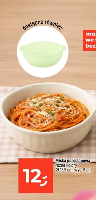 Miska porcelanowa różne kolory