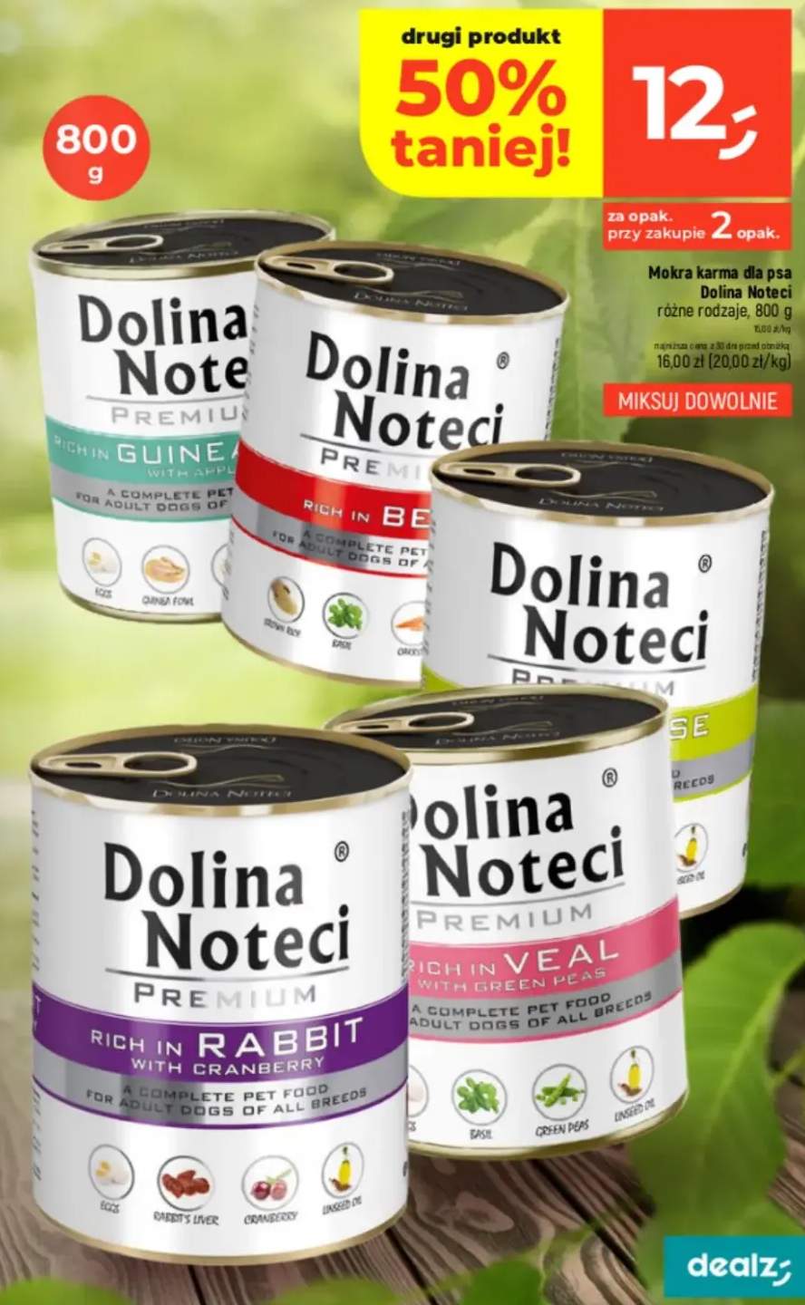 Karma mokra dla psa różne rodzaje