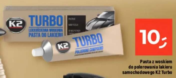 Pasta z woskiem do polerowania lakieru samochodowego Turbo