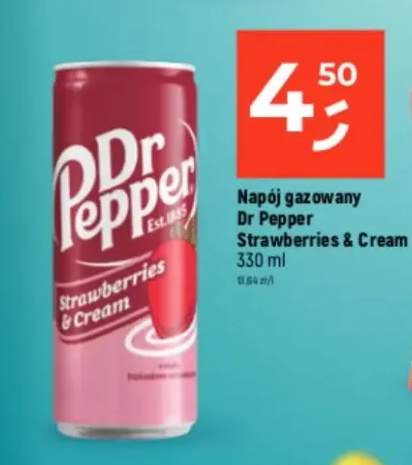 Napój gazowany Strawberries & Cream