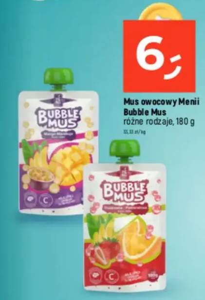 Mus owocowy różne rodzaje