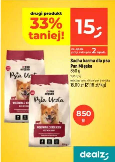 Sucha karma wołowina z kurczakiem