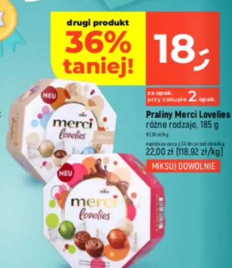 Praliny Lovelies różne rodzaje 185g