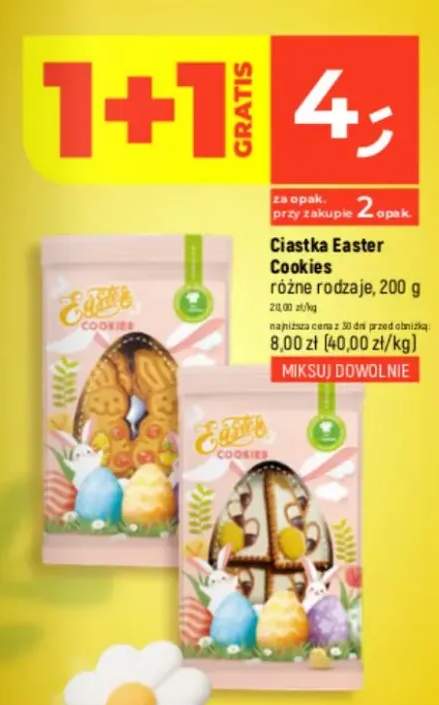 Ciastka Easter Cookies różne rodzaje