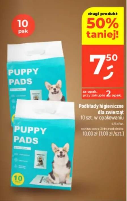 Podkłady higieniczne dla zwierząt