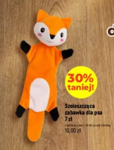 Szeleszcząca zabawka dla psa