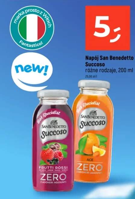 Napój Succoso Ace Zero