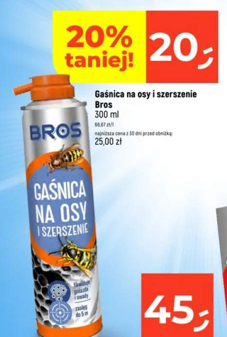 Gaśnica na osy i szersznie