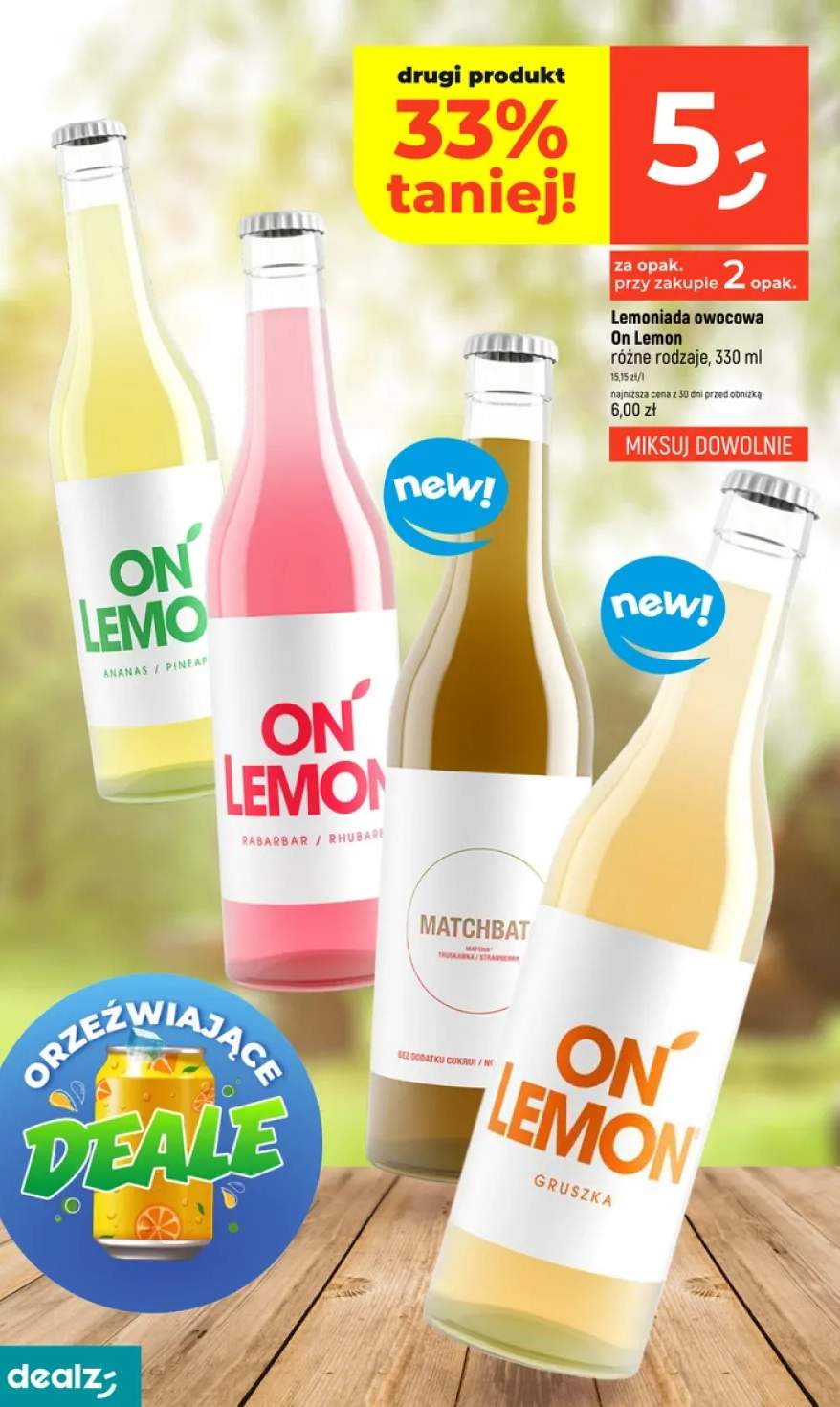 Lemoniada owocowa On Lemon gruszka