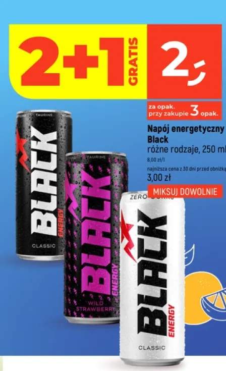 Napój energetyczny Black zero