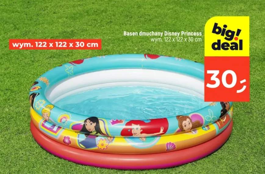 Basen dmuchany Disney Princess 122x122x30cm