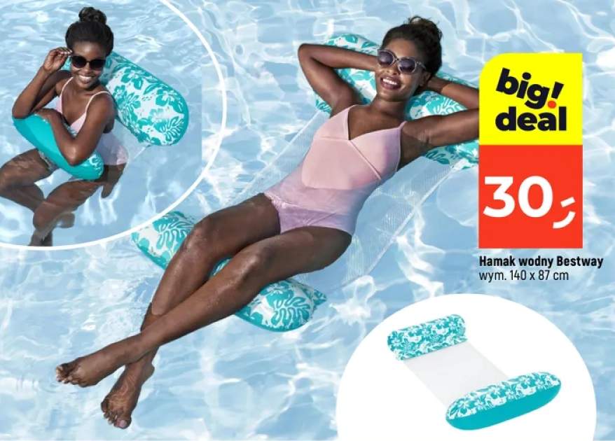 Hamak wodny Bestway 140x87cm