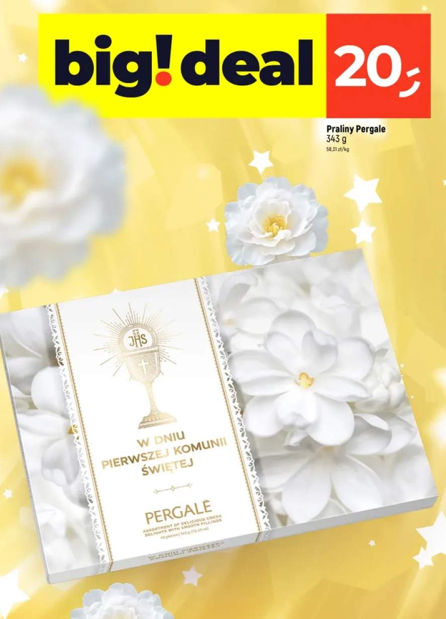 Praliny Pergale W dniu Pierwszej Komunii Świętej