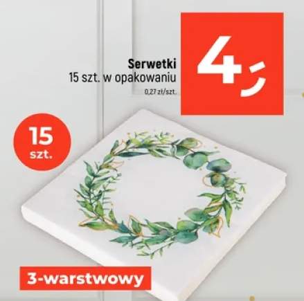 Serwetki komunijne 3-warstwowe