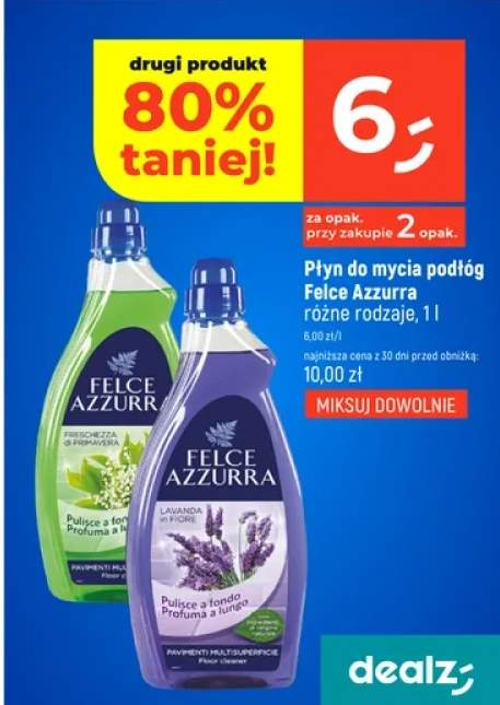 Płyn do mycia podłóg Felce Azzurra