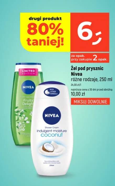 Żel pod prysznic Nivea