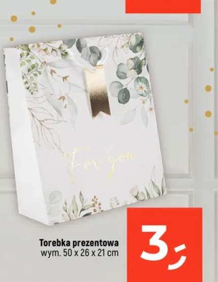 Torebka prezentowa komunijna 50x26x21cm