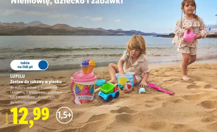 zestaw do zabawy w piasku